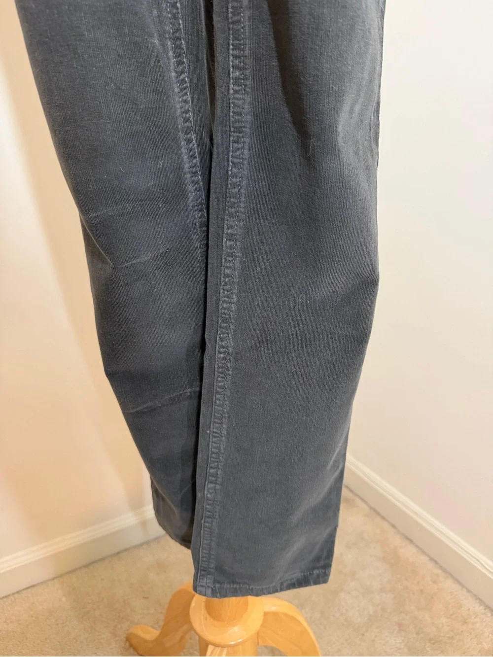 Pilcro & the Letterpress Dark Grey -SZ 29- High Rise Skinny Corduroy Jeans